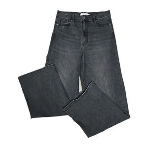 Hidden Los Angeles Logan High Rise Dad Jean Black Wide Leg Women’s Size 30